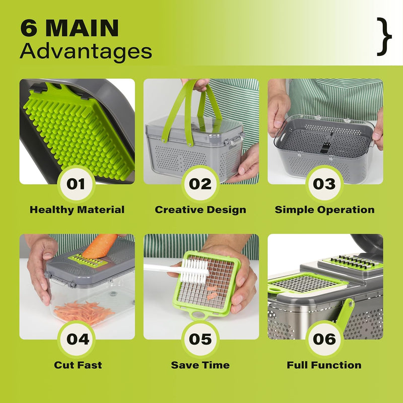 22 in 1 Vegetable & Fruit Chopper (VC008)